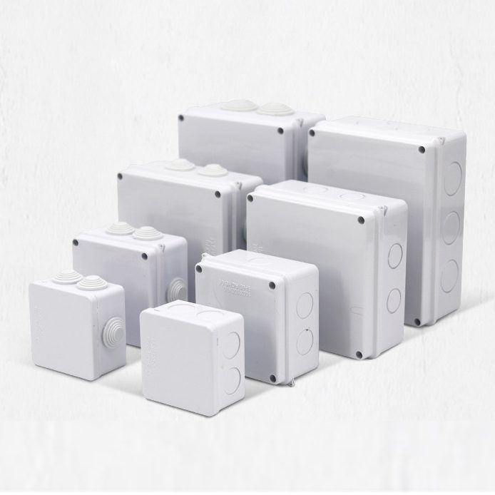 economy type plastic waterproof junction box